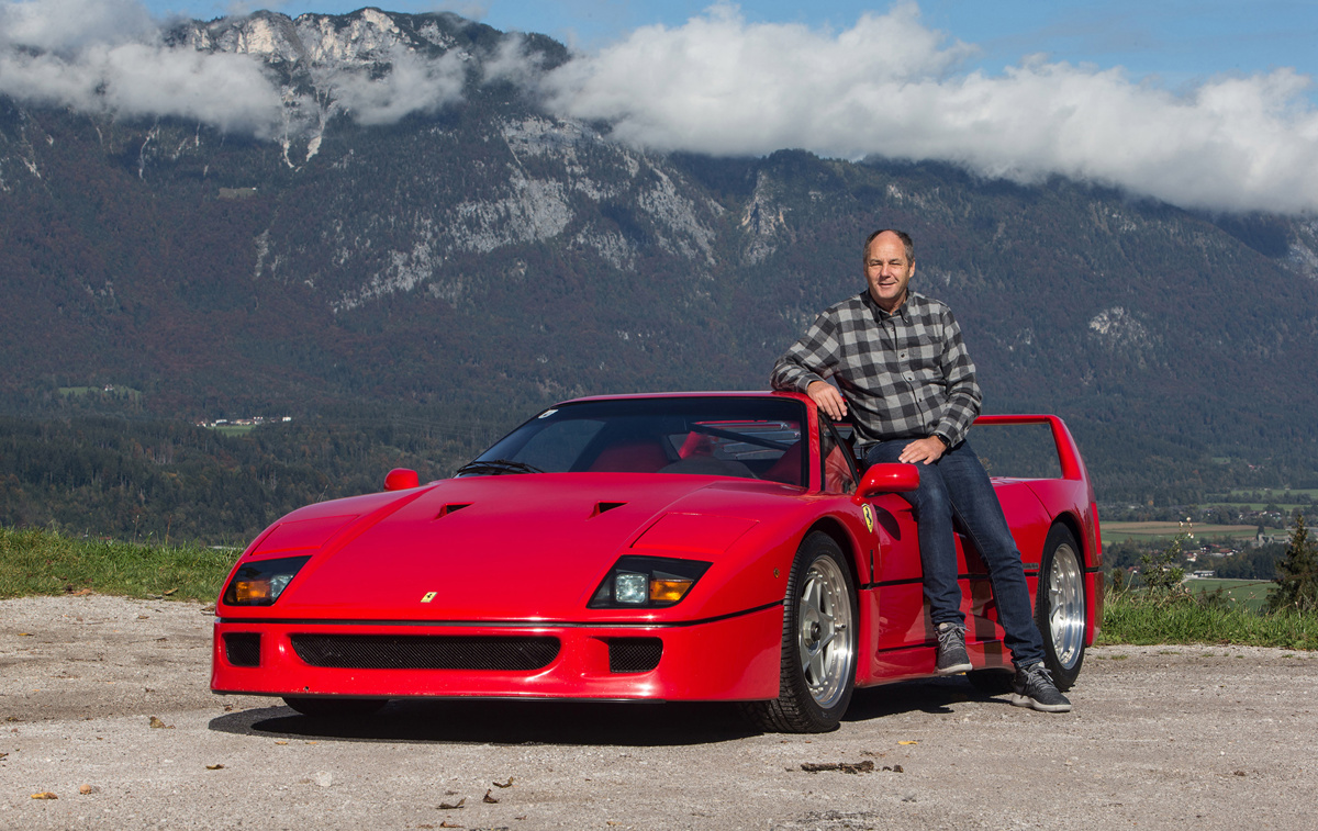 Gerhard Berger’s 1990 Ferrari F40 offered at RM Sotheby's London online auction 2020