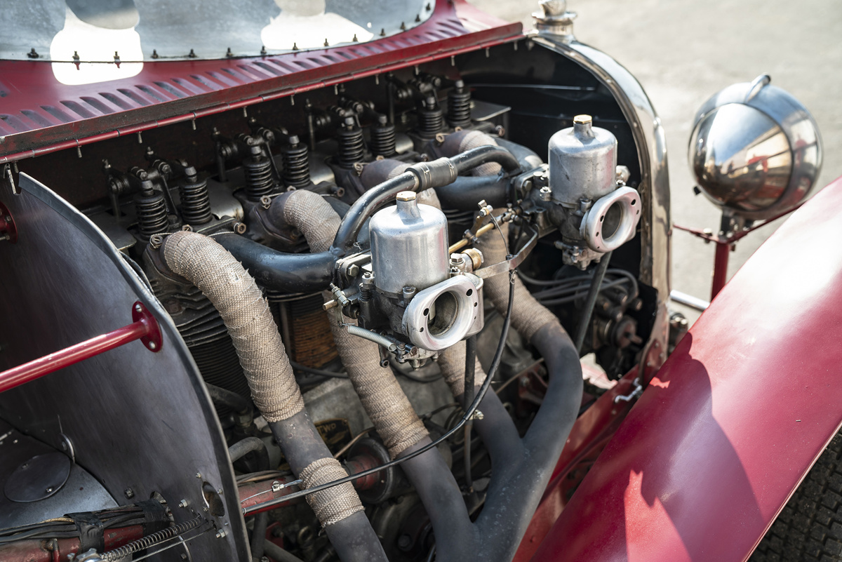 Engine of 1928 Riley Nine Special offered through RM Sotheby's Private Sales department