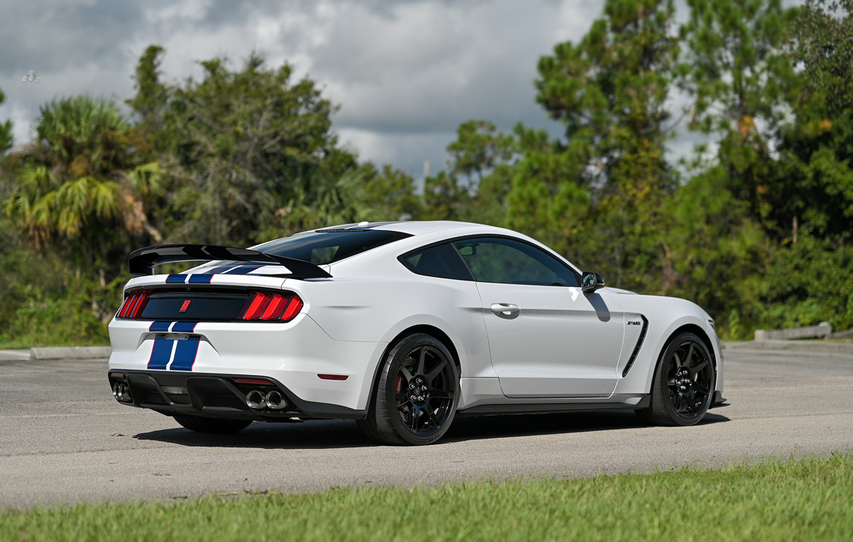Rear of 2017 Ford Shelby GT350 R offered at RM Sotheby's Open Roads Fall online auction 2020