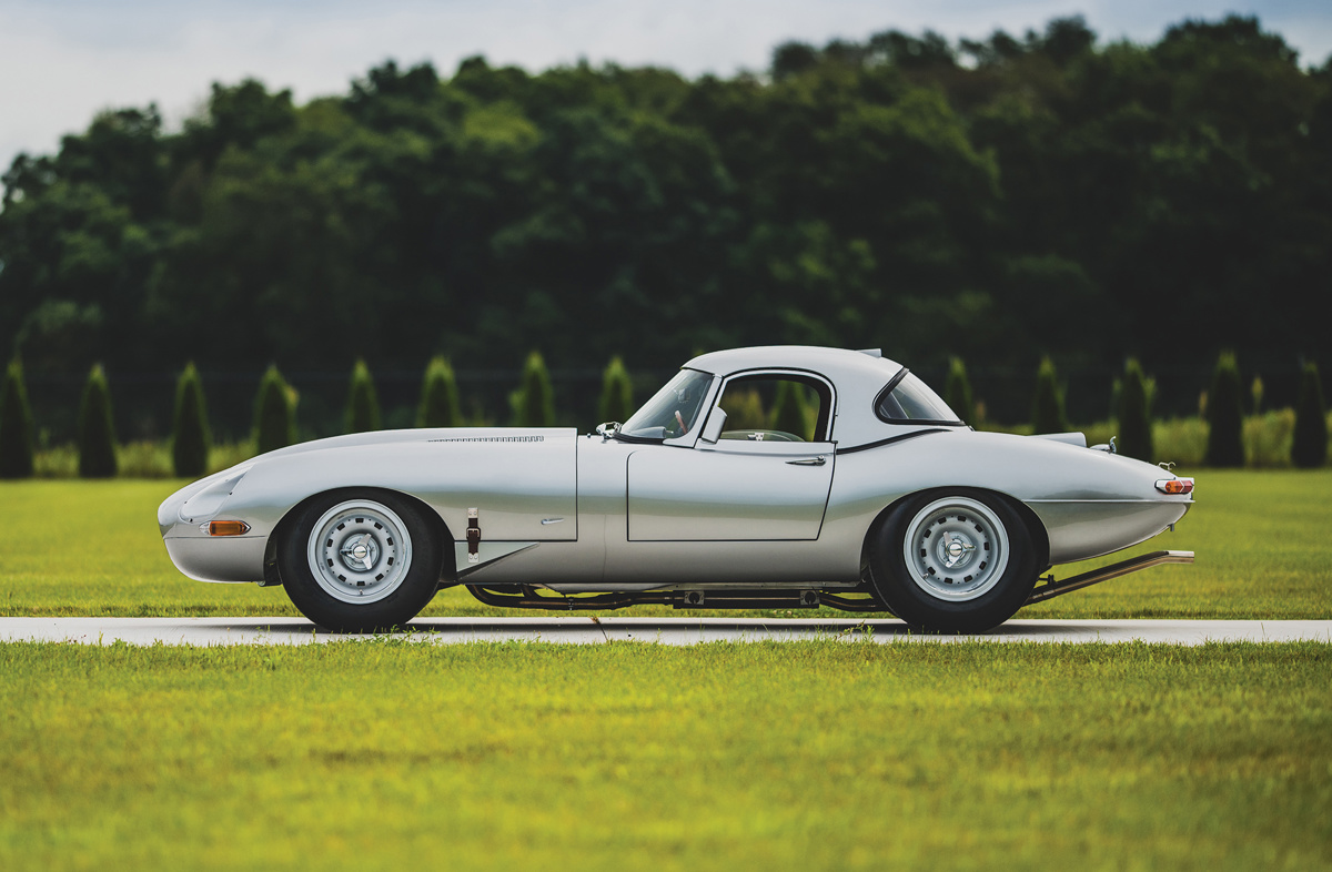 1963 Jaguar E-Type Lightweight Continuation offered at RM Sotheby's The Elkhart Collection live auction 2020
