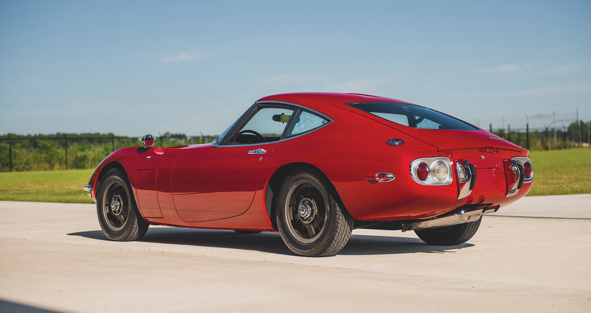 1967 Toyota 2000GT offered at RM Sotheby's The Elkhart Collection live auction 2020