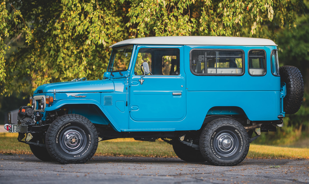 1981 Toyota FJ43 Land Cruiser offered at RM Sotheby's The Elkhart Collection live auction 2020