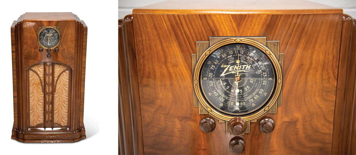 Zenith Long Distance Radio offered at RM Sotheby's The Elkhart Collection live auction 2020