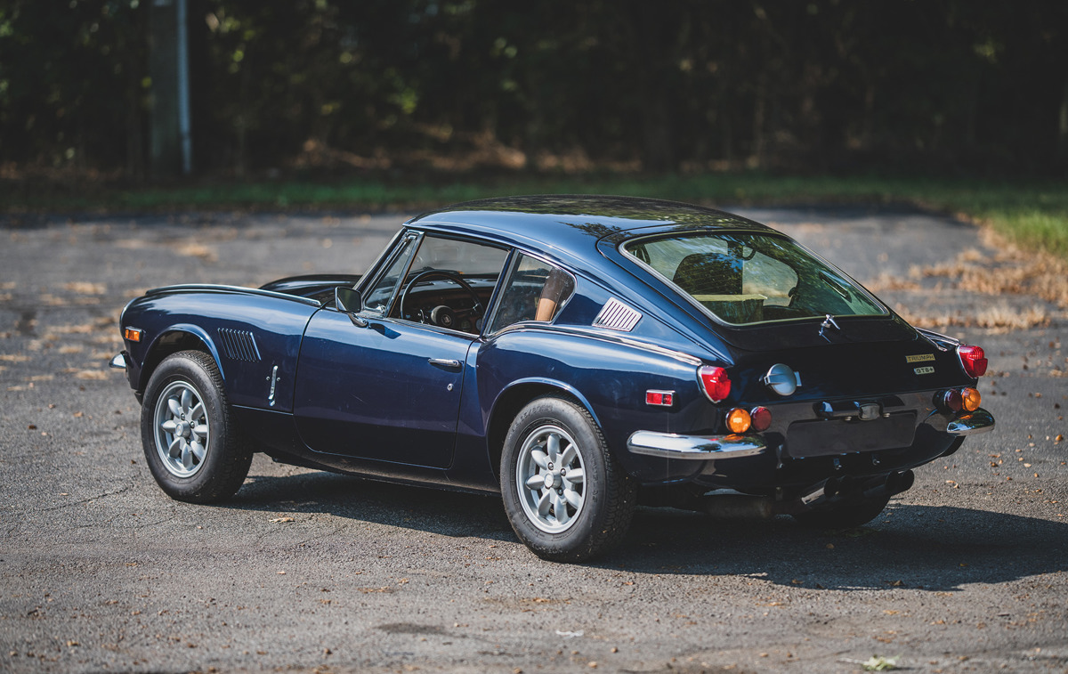 1970 Triumph GT6 offered at RM Sotheby's The Elkhart Collection live auction 2020