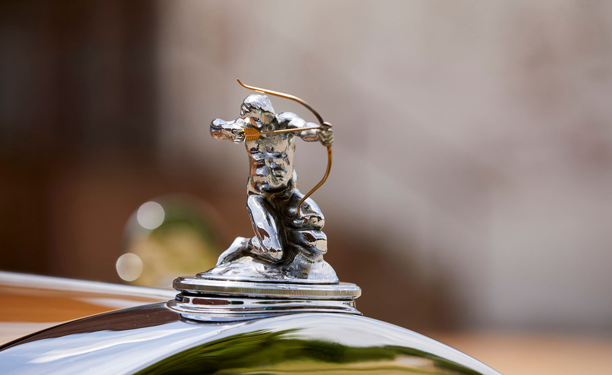 Hood ornament 1931 Pierce-Arrow Model 41 Convertible Victoria by LeBaron offered by RM Sotheby's Private Sales Division