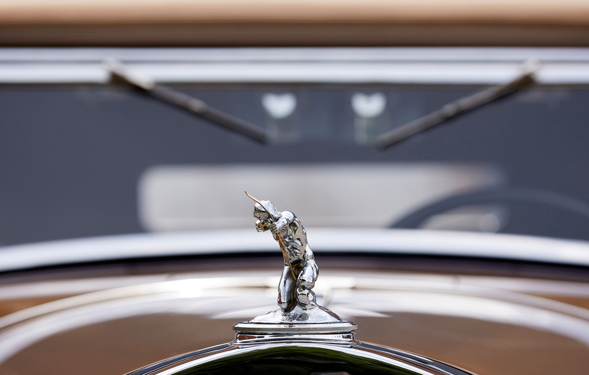 Hood ornament 1931 Pierce-Arrow Model 41 Convertible Victoria by LeBaron offered by RM Sotheby's Private Sales Division
