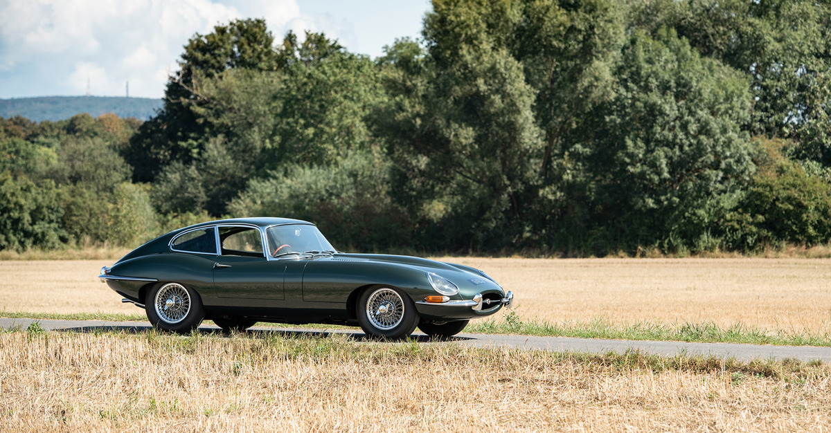 1961 Jaguar E-Type Series 1 3.8-Litre Fixed Head Coupé offered at RM Sotheby's London online auction 2020