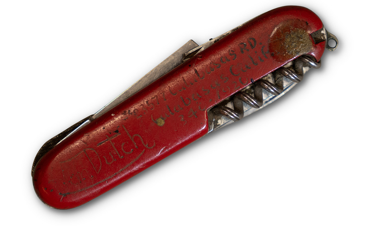 Von Dutch Original Swiss Army Knife offered at RM Sotheby's The Mitosinka Collection online auction 2020
