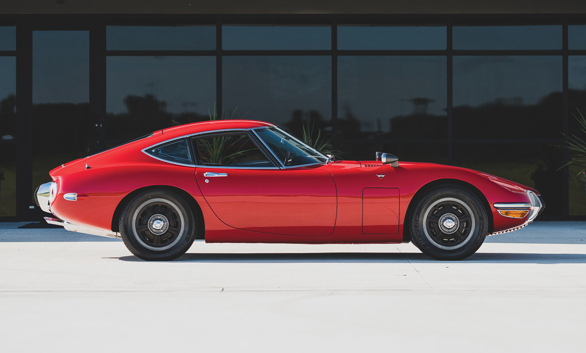 1967 Toyota 2000GT offered at RM Sotheby's The Elkhart Collection live auction 2020