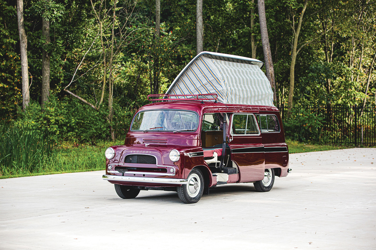 1961 Bedford CA Dormobile Caravan by Martin-Walter offered at RM Sotheby's The Elkhart Collection live auction 2020