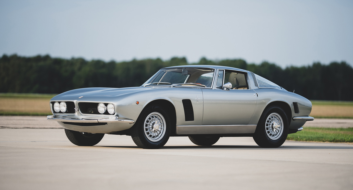 1968 Iso Grifo GL Series I by Bertone offered at RM Sotheby's The Elkhart Collection live auction 2020