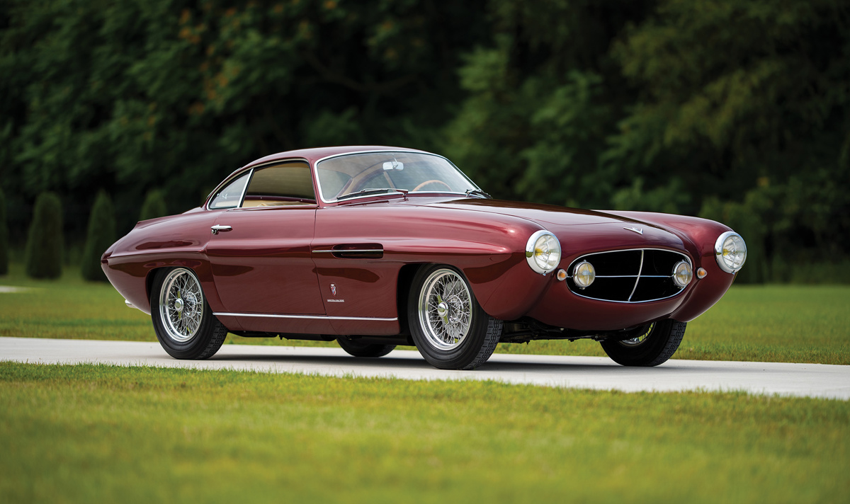 1953 Fiat 8V Supersonic by Ghia offered at RM Sotheby's The Elkhart Collection live auction 2020