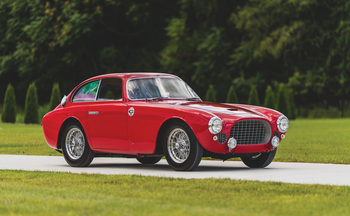 1952 Ferrari 225 S Berlinetta by Vignale offered at RM Sotheby's The Elkhart Collection live auction 2020