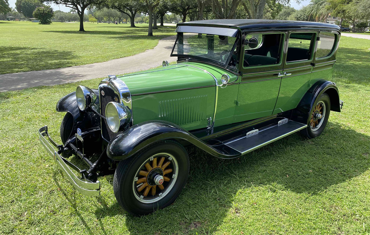 1929 REO Flying Cloud Sedan offered at RM Sotheby's Fort Lauderdale live auction 2022
