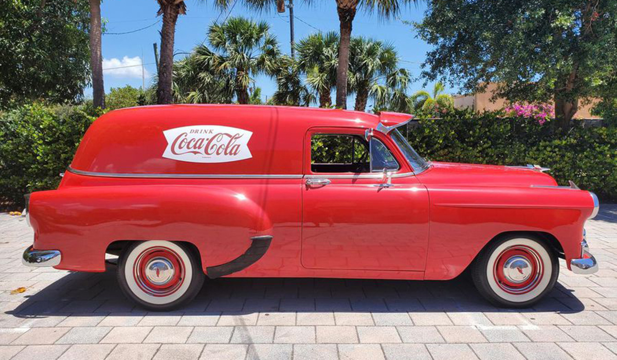 1953 Chevrolet Sedan Delivery offered at RM Sotheby's Fort Lauderdale live auction 2022