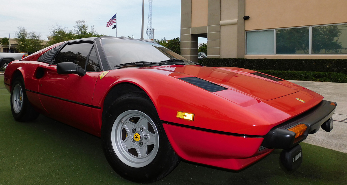 1979 Ferrari 308 GTS offered at RM Sotheby's Fort Lauderdale live auction 2022