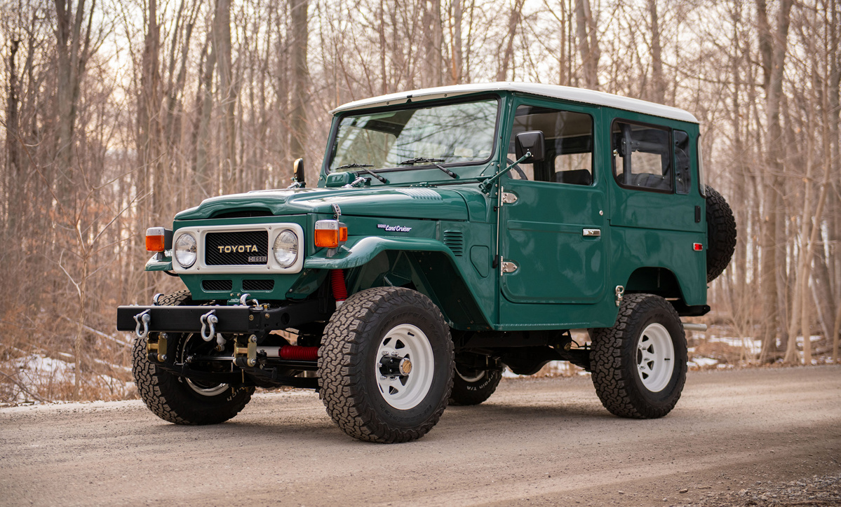1980 Toyota BJ40 Land Cruiser offered at RM Sotheby's Fort Lauderdale live auction 2022