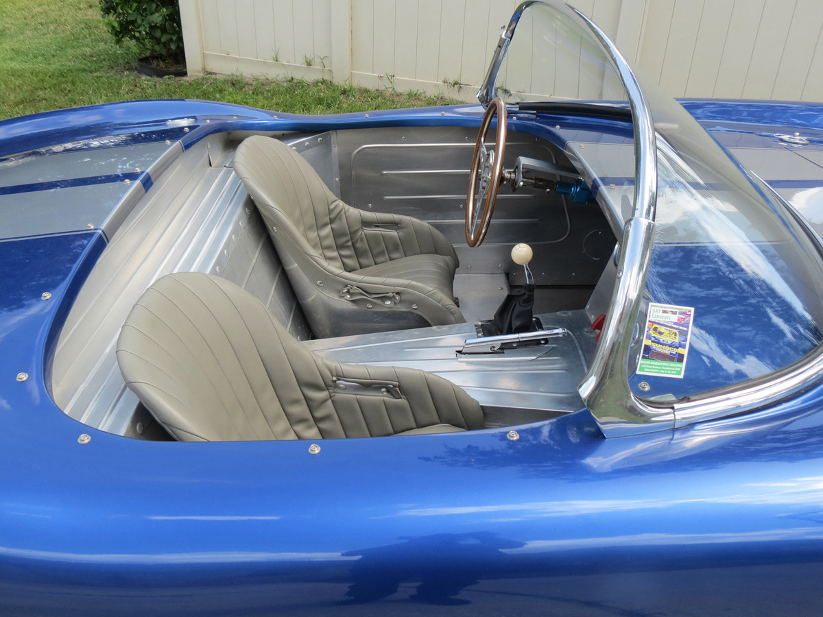 Front Seats of the 1956 Byers SR-100 Roadster offered at RM Sotheby's Online Only Open Roads June Auction 2021