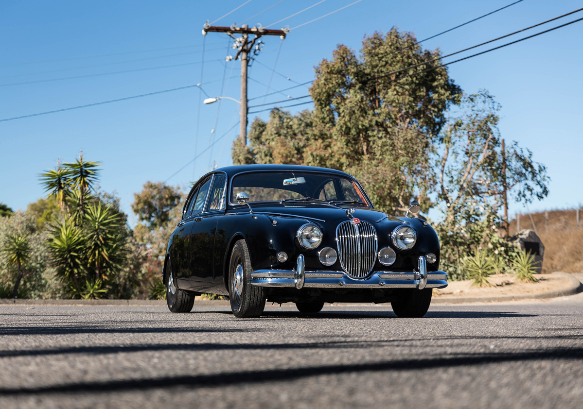 Black-over-Black 1967 Jaguar Mark II 3.4 available at RM Sotheby’s Arizona Live Auction 2021