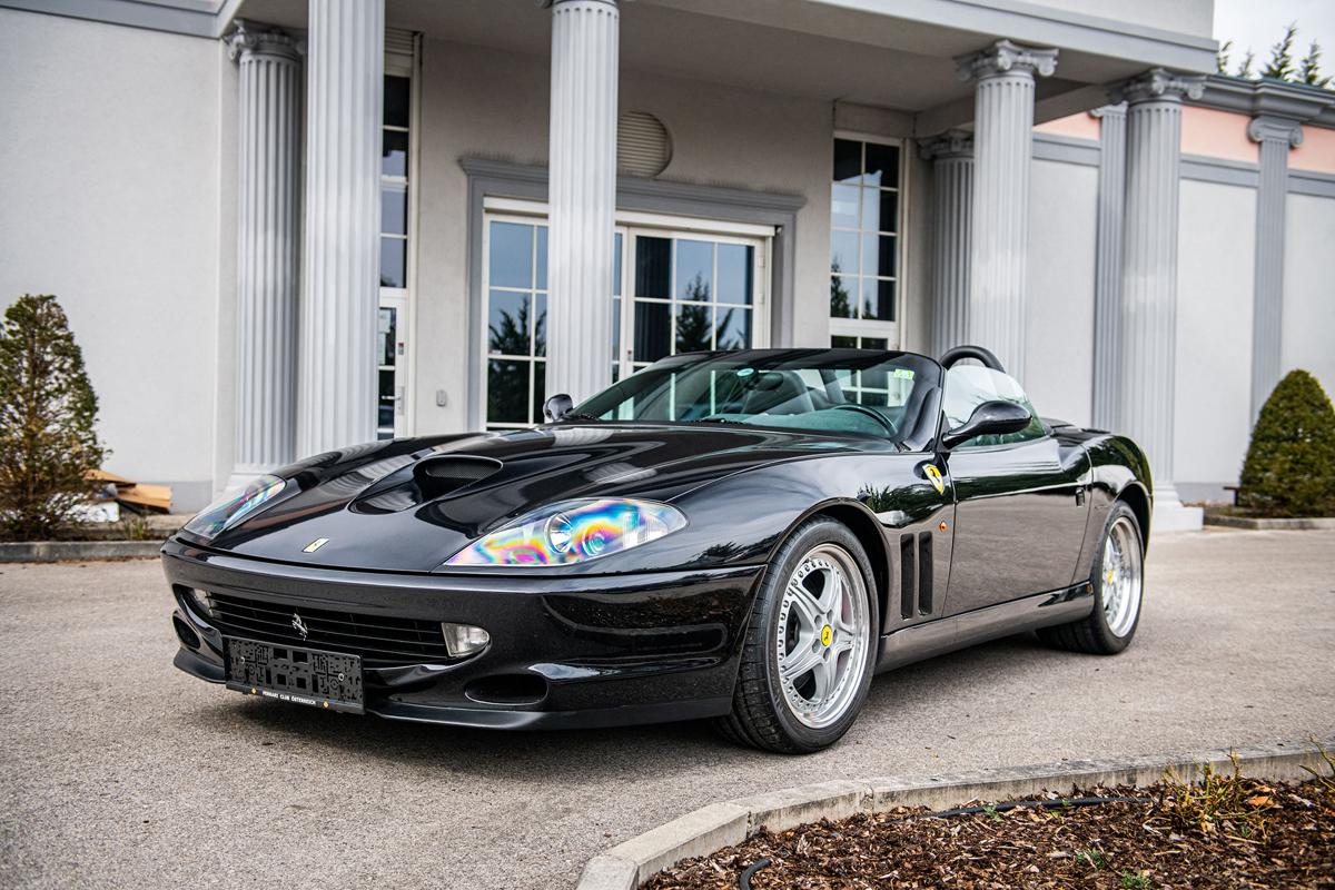 2001 Ferrari 550 Barchetta Pininfarina offered at RM Sotheby's Monaco live auction 2022