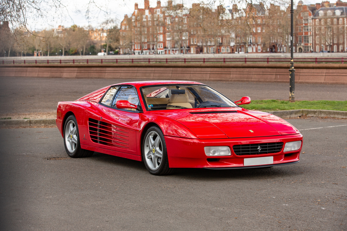 1992 Ferrari 512 TR offered at RM Sotheby's Monaco live auction 2022