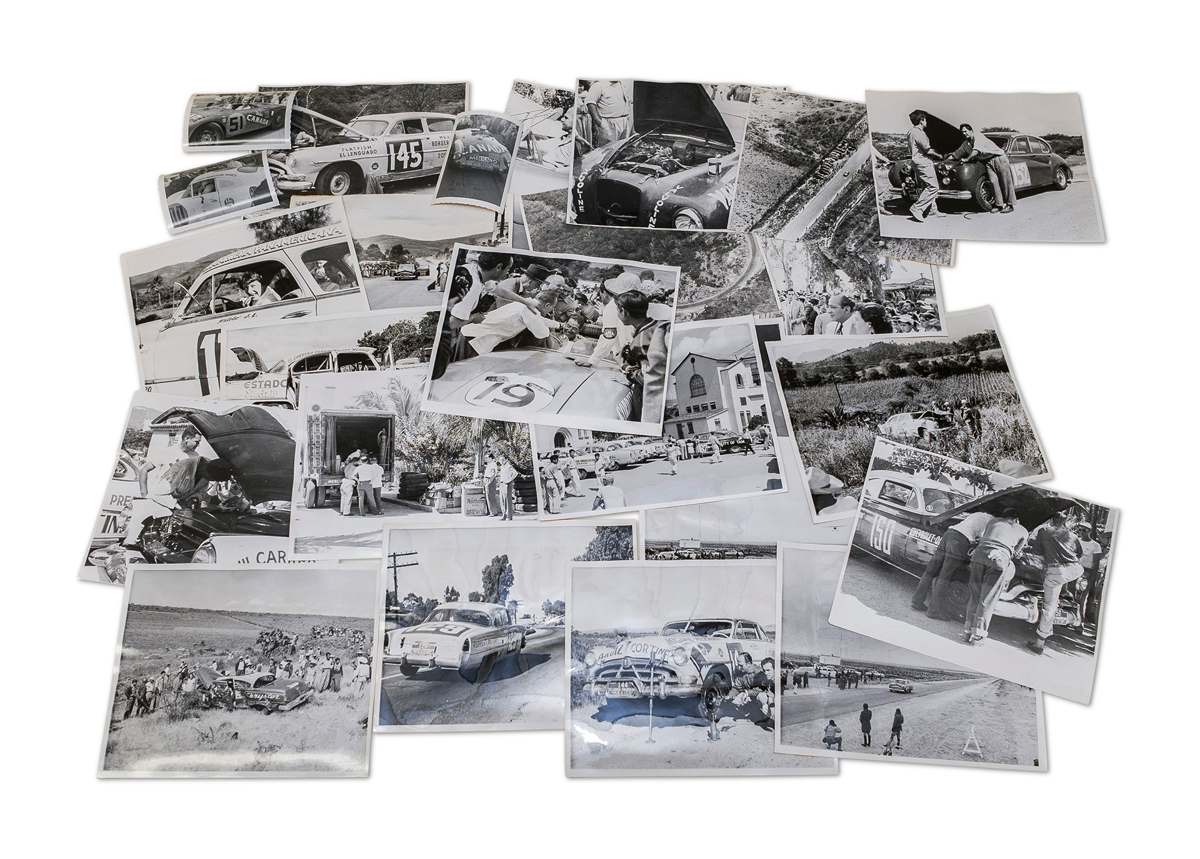 La Carrera Panamericana Photographs offered at RM Sotheby's The Mitosinka Collection online auction 2020