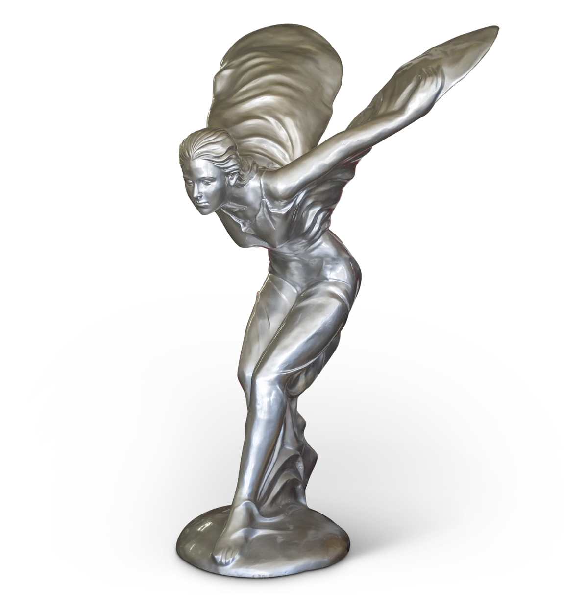 Rolls-Royce Spirit of Ecstasy Dealership Large Metal Display Statue offered at RM Sotheby's The Mitosinka Collection auction