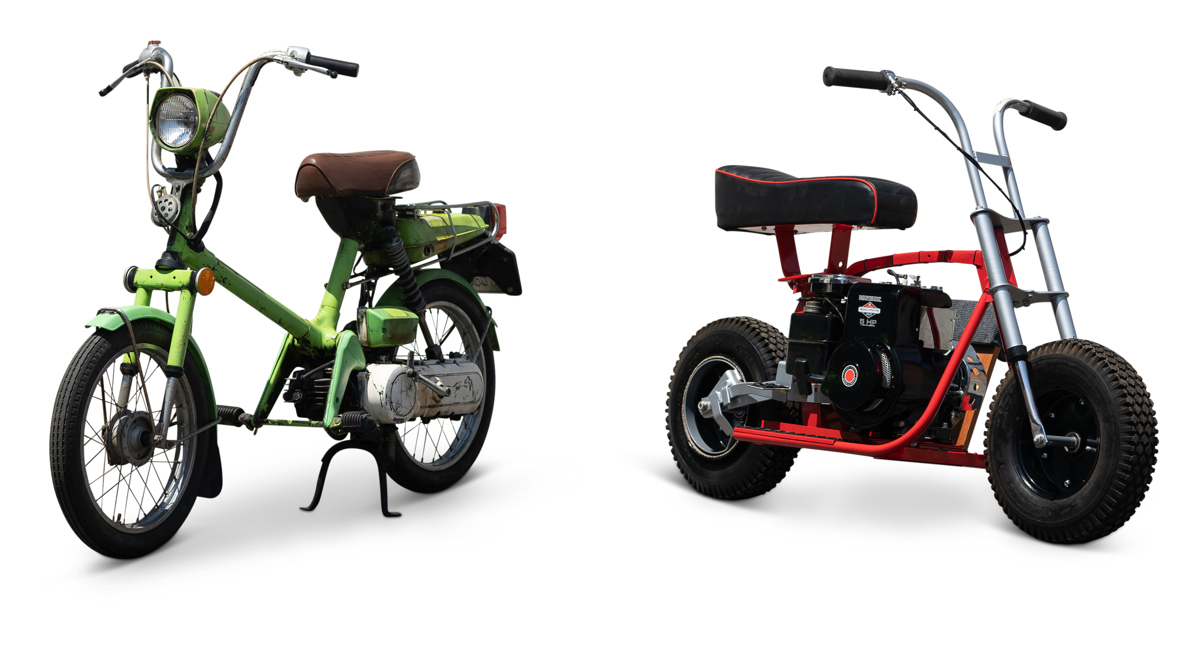 Two Mini Bikes offered at RM Sotheby's The Mitosinka Collection online auction 2020