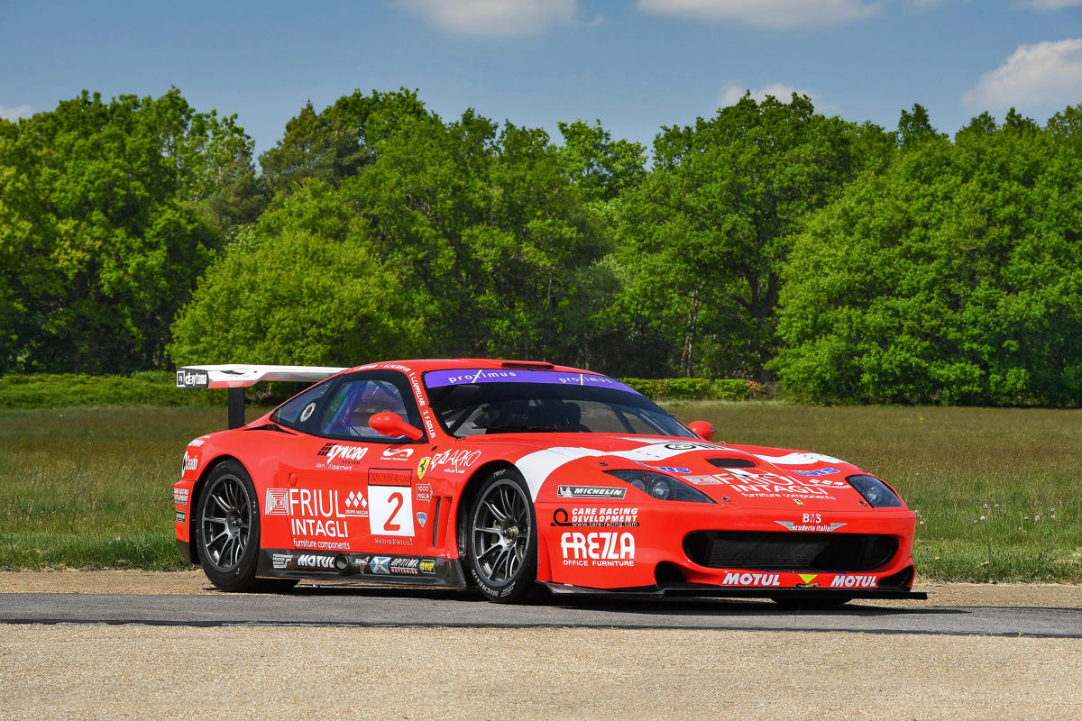 2001 Ferrari 550 GT1 Prodrive offered in RM Sotheby’s Shift Monterey online auction 2020