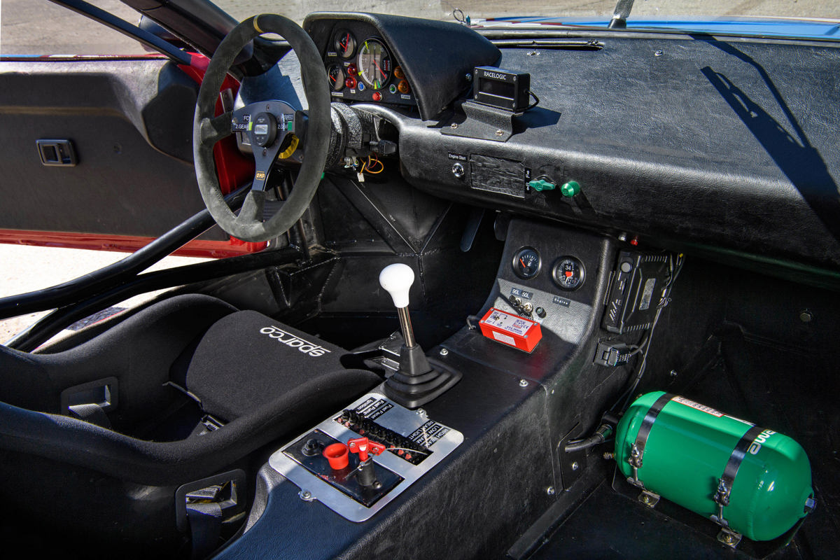 Interior of 1980 BMW M1 Procar offered in RM Sotheby’s Shift Monterey online auction 2020