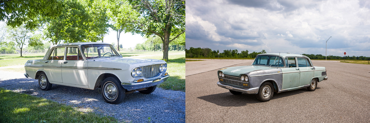 1966 Toyota Crown Deluxe and 1964 Nissan Cedric 1900 Deluxe Sedan offered at RM Auctions Auburn Fall live auction 2020