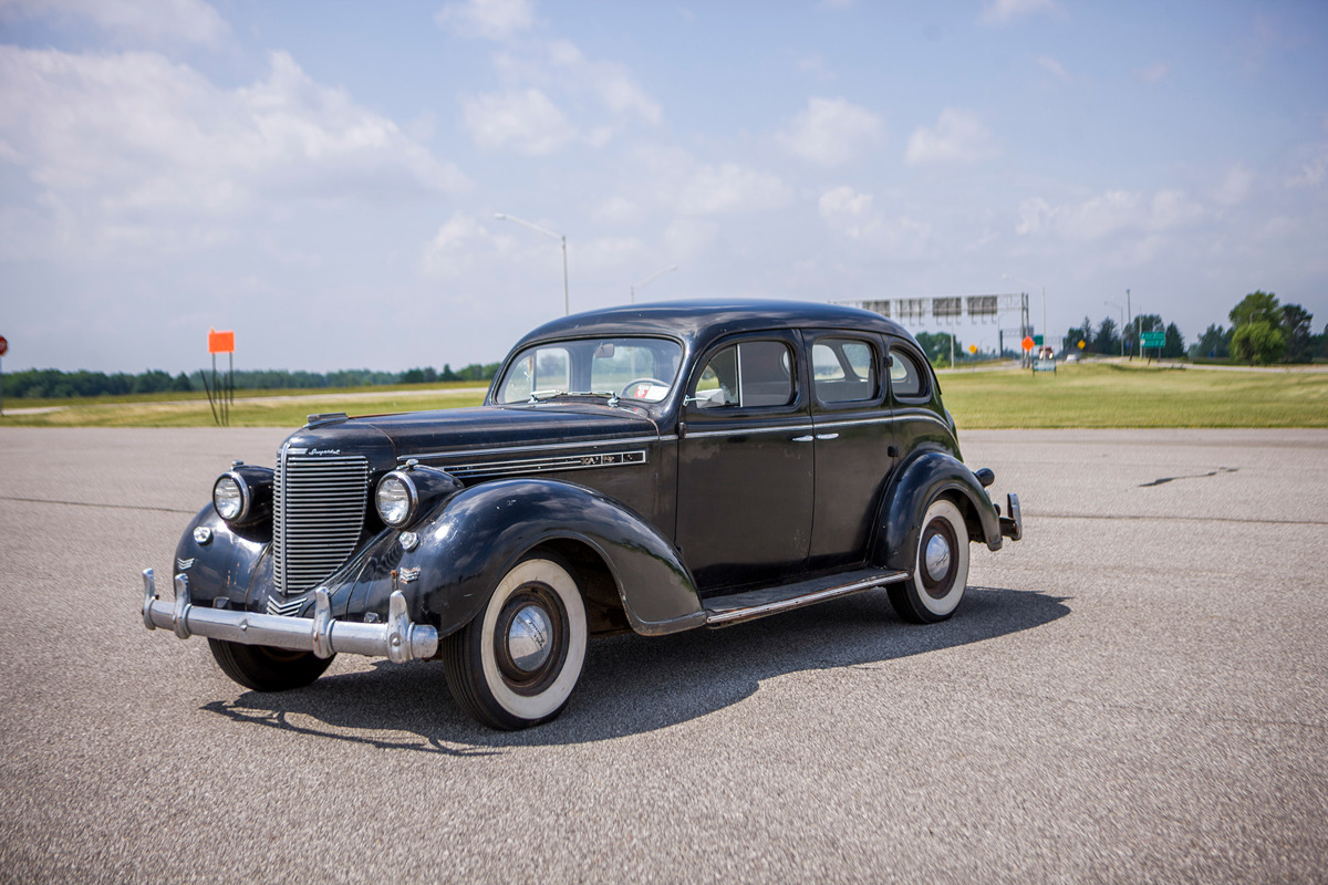 1938 Chrysler Imperial Touring Sedan offered at RM Auctions Auburn Fall live auction 2020