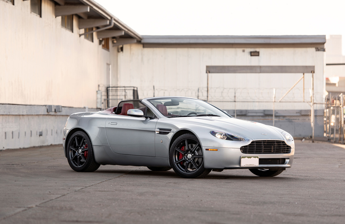 2008 Aston Martin Vantage Convertible offered in RM Sotheby’s Driving Into Summer online auction 2022