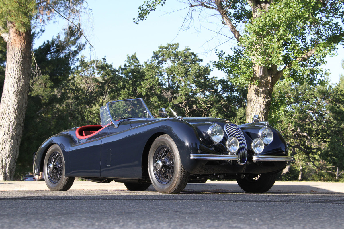 1952 Jaguar XK 120 Roadster offered in RM Sotheby’s Driving Into Summer online auction 2022