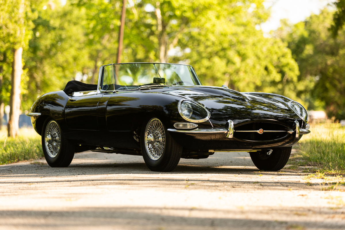 1962 Jaguar E-Type Series 1 3.8 Litre Roadster offered in RM Sotheby’s Driving Into Summer online auction 2022
