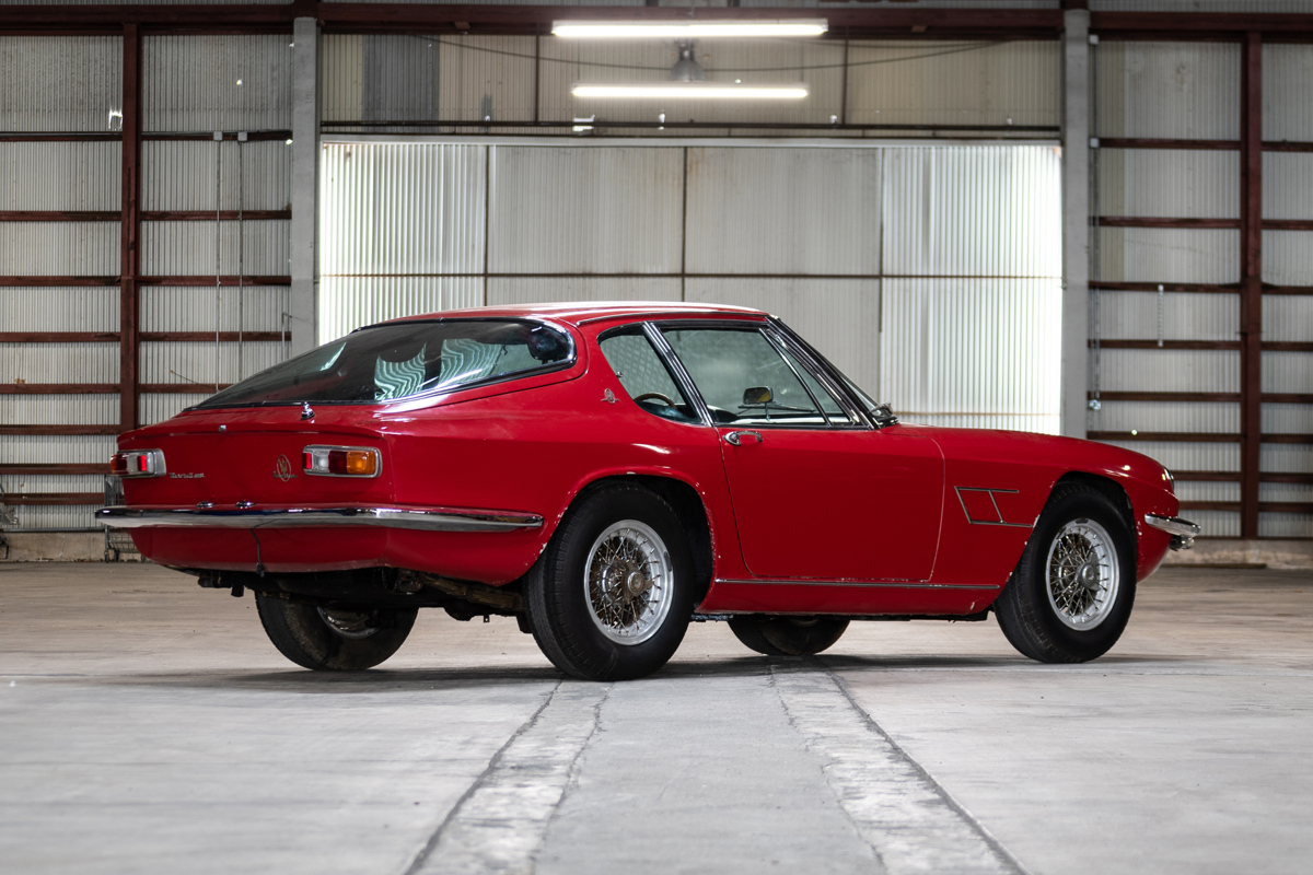 1967 Maserati Mistral 4.0 Alloy Coupe by Frua offered in RM Sotheby’s Driving Into Summer online auction 2022