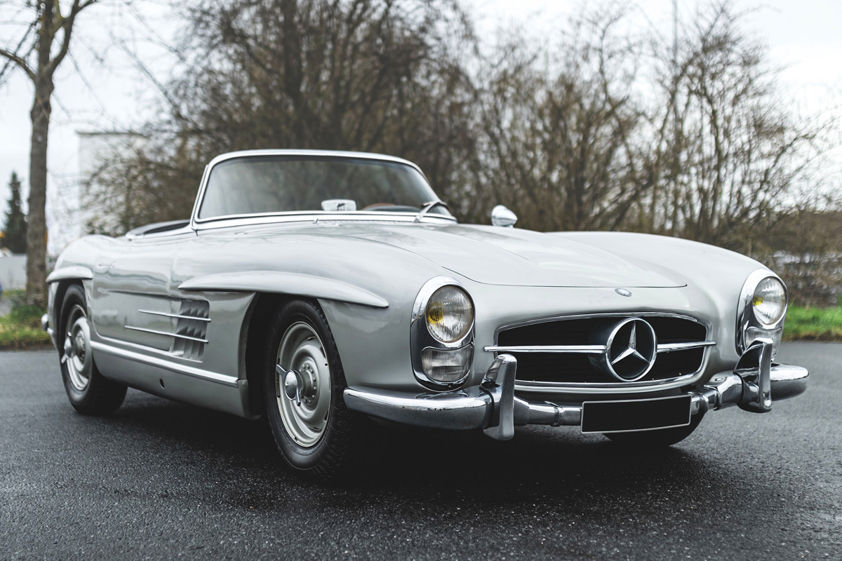 1958 Mercedes-Benz 300 SL Roadster offered in RM Sotheby’s The European Sale Featuring The Petitjean Collection 2020