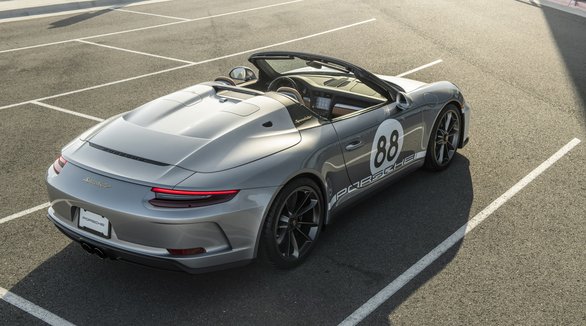 2019 Porsche Speedster offered in RM Sotheby’s A Porsche with Purpose online auction 2022
