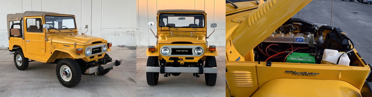 1978 Toyota FJ40 offered in RM’s Palm Beach online auction 2020