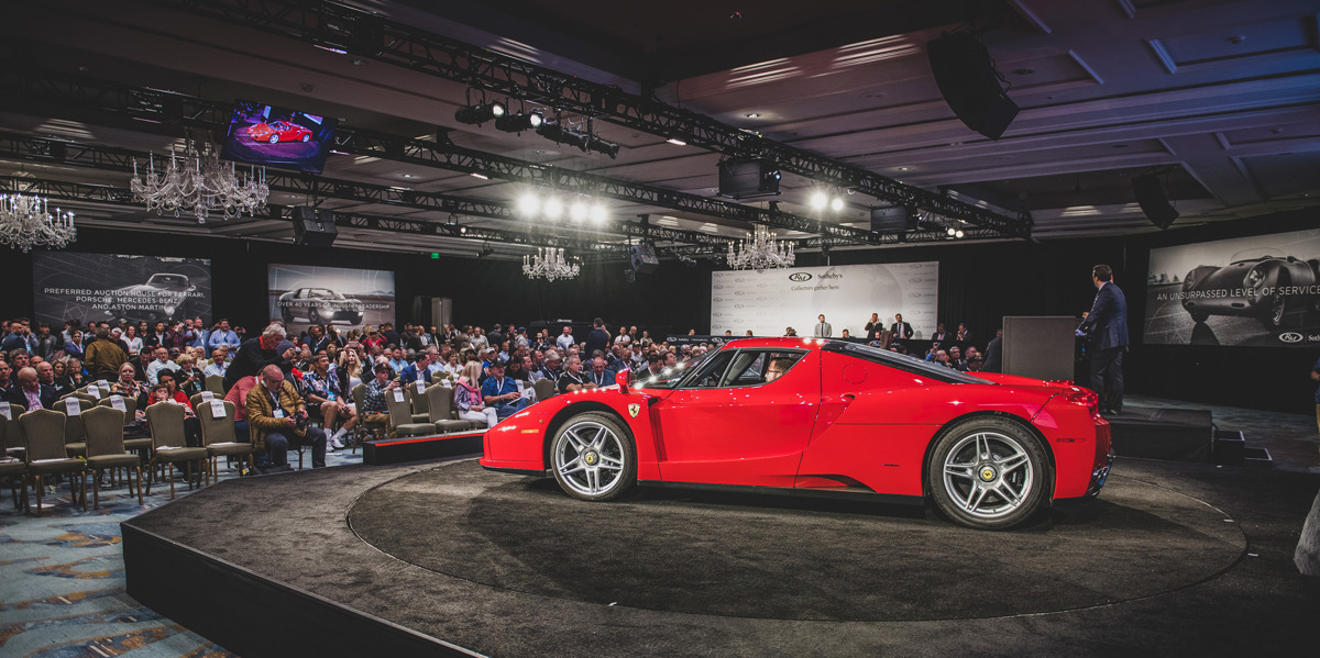 2003 Ferrari Enzo offered at RM Sotheby's Amelia Island live auction 2020