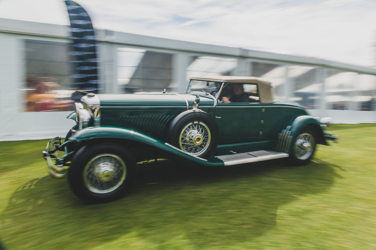 1930 Duesenberg Model J Convertible Coupe by Murphy offered at RM Sotheby's Amelia Island live auction 2020