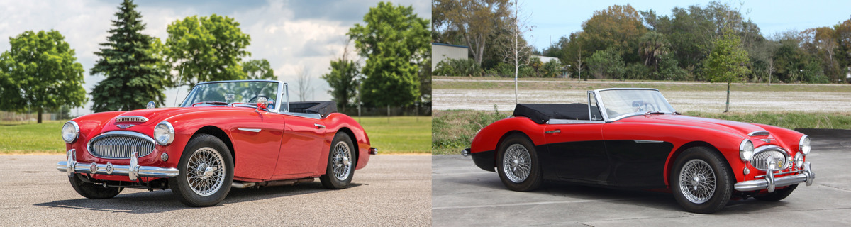 1963 Austin-Healey Mk II BJ7 and 1956 Austin-Healey 100 BN2 offered in RM Sotheby’s Palm Beach online auction 2020