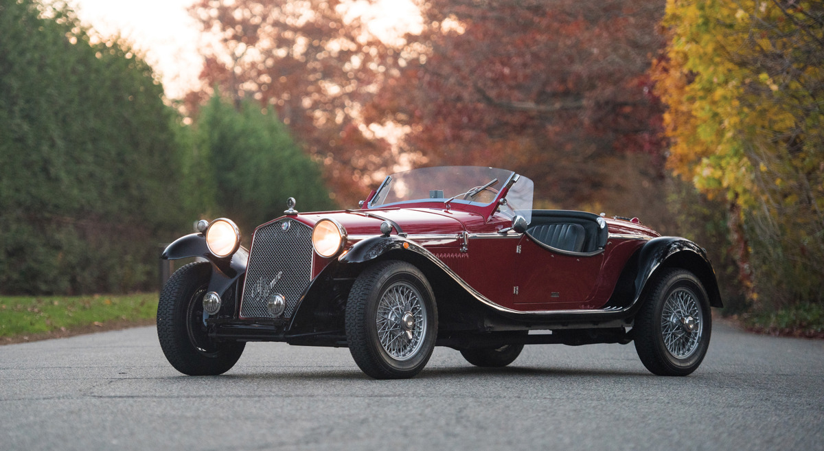 1968 Alfa Romeo Gran Sport Quttroruote by Zagato offered at RM Sotheby’s Palm Beach online auction 2020