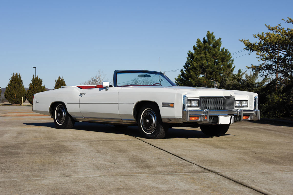 1976 Cadillac Eldorado Convertible offered at RM Sotheby’s Palm Beach online auction 2020