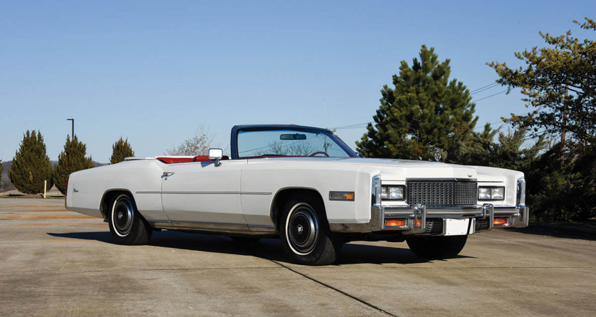 1976 Cadillac Eldorado Convertible offered at RM Sotheby's Palm Beach online auction