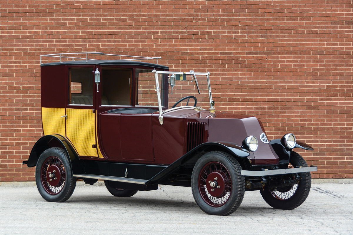1924 Renault NN Town Car by Labourdette offered at RM Sotheby's Amelia Island live auction 2020