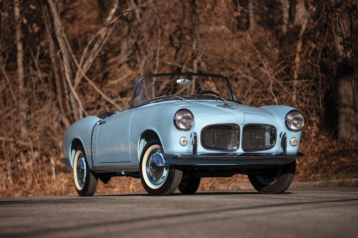 1959 Fiat 1200 TV Spider offered at RM Sotheby's Amelia Island live auction 2020