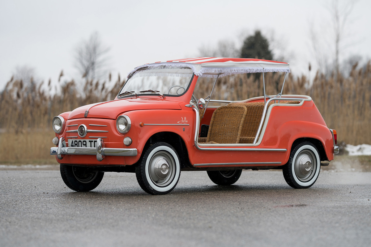 1962 Fiat 600 Jolly by Ghia offered at RM Sotheby's Amelia Island live auction 2020