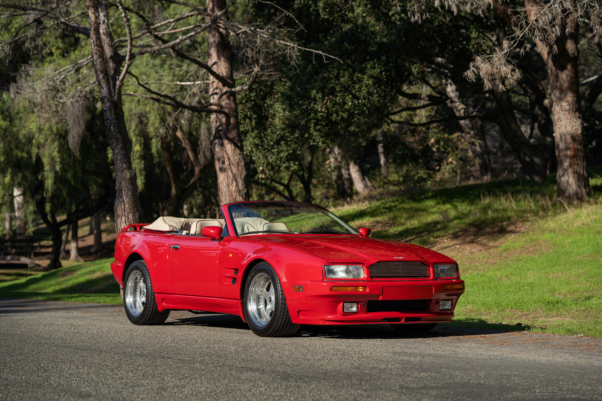 1993 Aston Martin Virage Volante Wide Body offered at RM Sotheby's Amelia Island live auction 2020