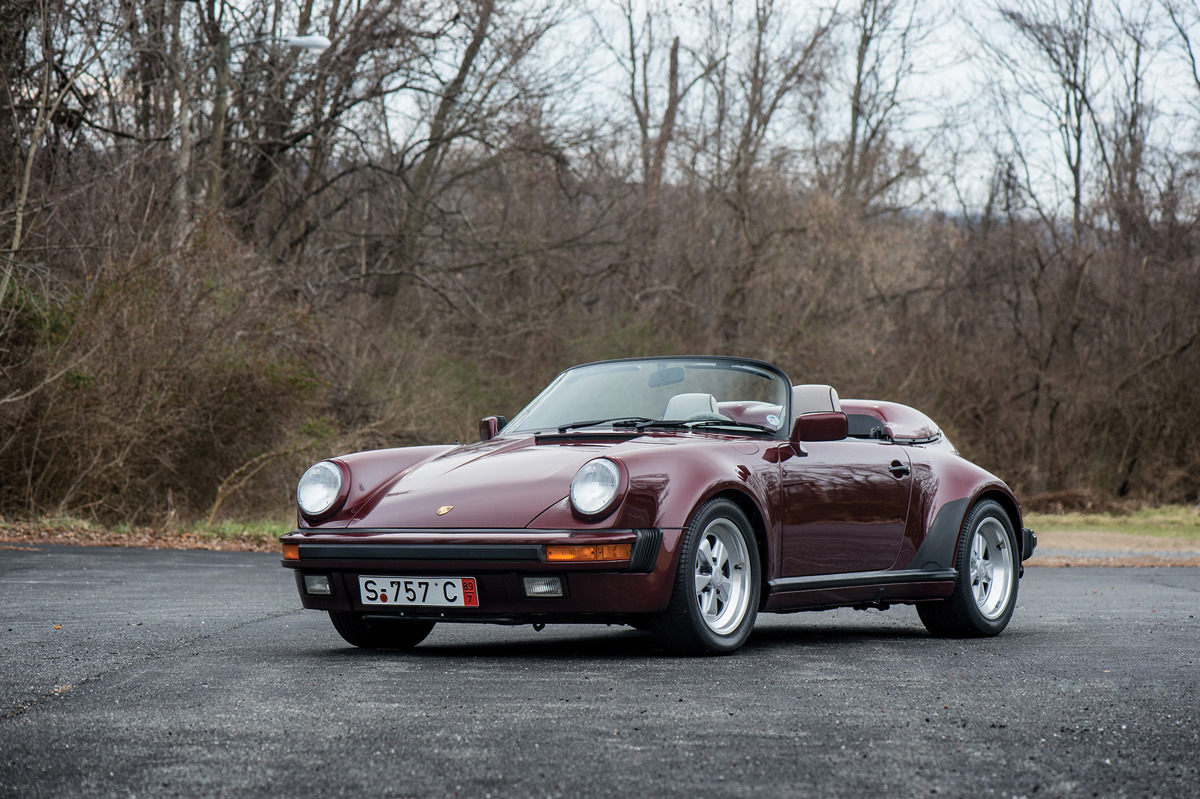 1989 Porsche 911 Speedster offered at RM Sotheby's Amelia Island live auction 2020